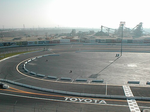 Irwindale Speedway in Irwindale, CA, where goCarBuyer.com buys vehicles for cash in Los Angeles County.
