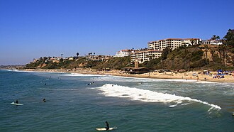 San Clemente Beach in San Clemente, CA, where goCarBuyer.com offers cash-for-cars services in Orange County.