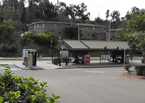 Amaya Trolley Station in La Mesa, CA, where goCarBuyer.com buys vehicles for cash in San Diego County.