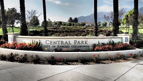 Central Park in Rancho Cucamonga, CA, where goCarBuyer.com buys vehicles for cash in San Bernardino County.