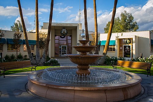 Coachella City Hall in Coachella, CA, where goCarBuyer.com buys vehicles for cash in Riverside County.