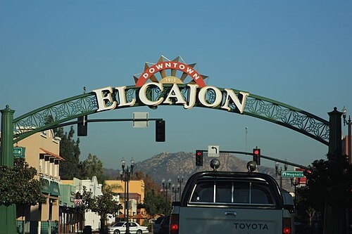 El Cajon landmark in El Cajon, CA, where goCarBuyer.com buys vehicles for cash in San Diego County.