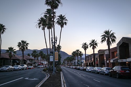 El Paseo in Palm Desert, CA, where goCarBuyer.com buys vehicles for cash in Riverside County.