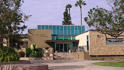 Pico Rivera City Hall in Pico Rivera, CA, where goCarBuyer.com buys vehicles for cash in Los Angeles County.