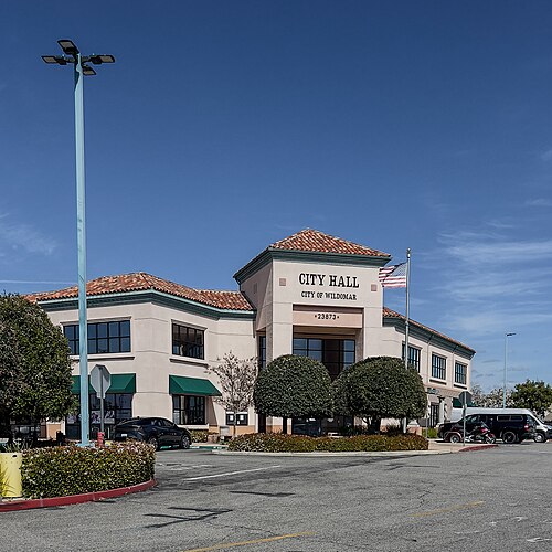Wildomar City Hall in Wildomar, CA, where goCarBuyer.com buys vehicles for cash in Riverside County.