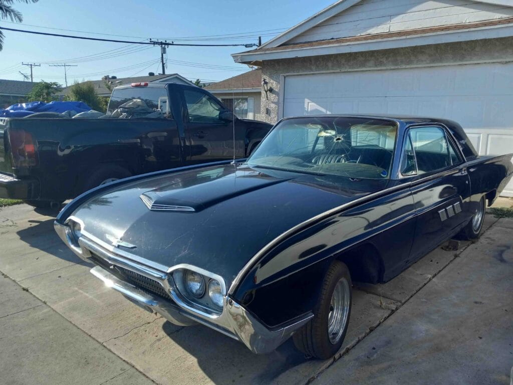 We Buy Non-Running Classic Ford Thunderbirds and Barn Finds for Cash in Southern California.